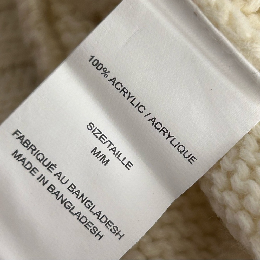 Suzy Shier Cream Cable Knit Turtleneck - M - Cozycore ❤️ - Picture 7 of 11